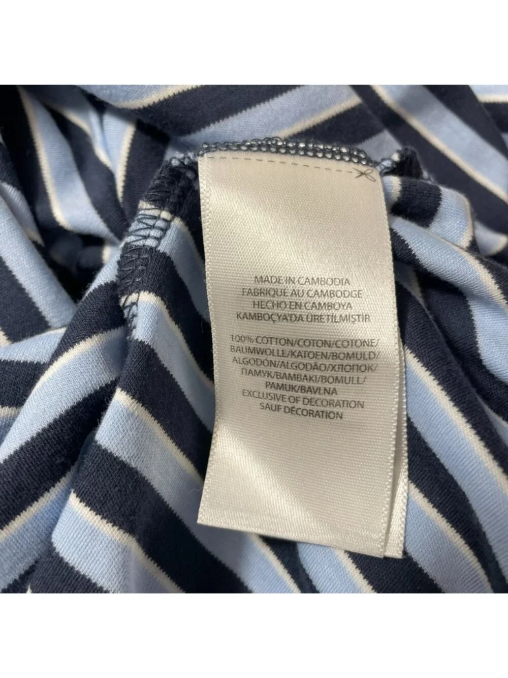 Polo Ralph Lauren Striped Polo Golf Shirt Blue L Embroidered Pony Logo Soft